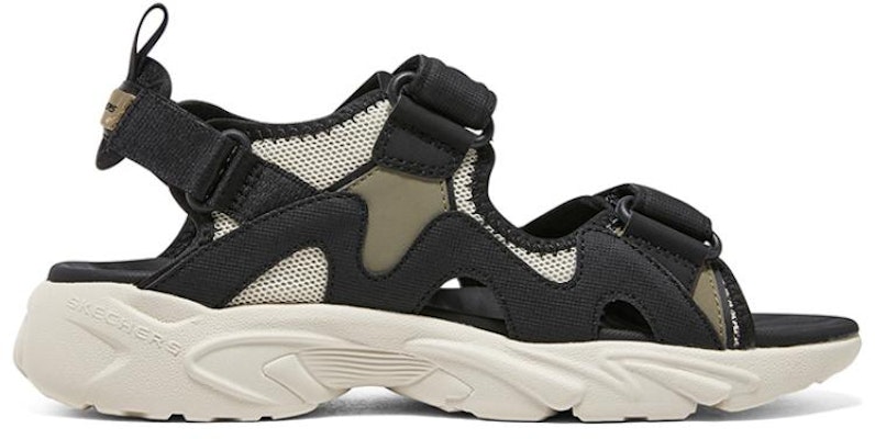 Skechers Dlites Sandel 'Black Beige' 894228-TPBK Order Skechers Dlites Sandel 'Black Beige' 894228-TPBK