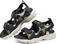 Lookbook Skechers Dlites Sandal 'Hitam Beige' 894228-TPBK