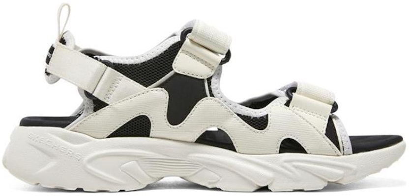 Skechers Dlites Sandel 'White Black' 894228-WBK Order Skechers Dlites Sandel 'White Black' 894228-WBK