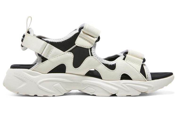 Order Skechers D''Lites Sandalen ''Wit Zwart'' 894228-WBK