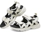 Lookbook Skechers Dlites Sandel 'Putih Hitam' 894228-WBK