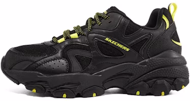 Skechers DLites Sneakers 'Black Yellow' 894166-BKLM Skechers DLites Sneakers 'Black Yellow' 894166-BKLM