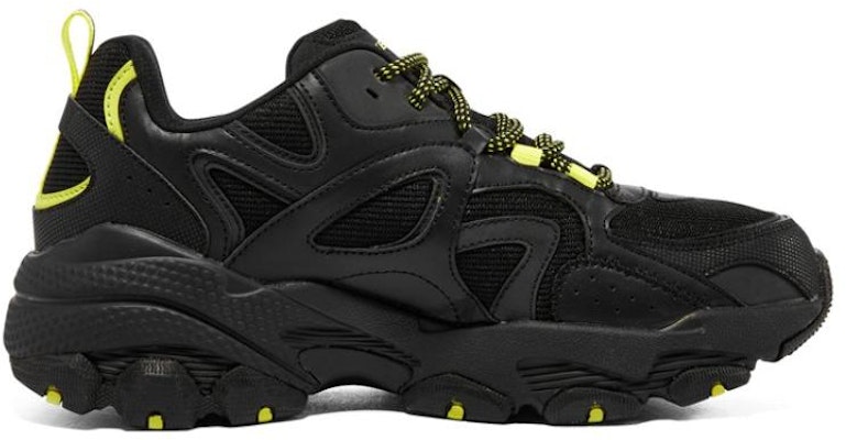 Kasut Skechers DLites 'Hitam Kuning' 894166-BKLM Order Kasut Skechers DLites 'Hitam Kuning' 894166-BKLM