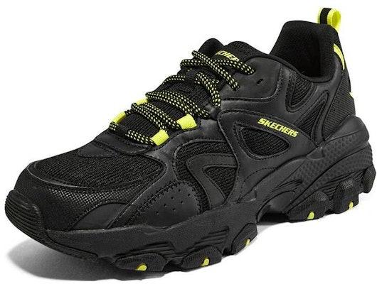 Kasut Skechers DLites 'Hitam Kuning' 894166-BKLM Lookbook Kasut Skechers DLites 'Hitam Kuning' 894166-BKLM
