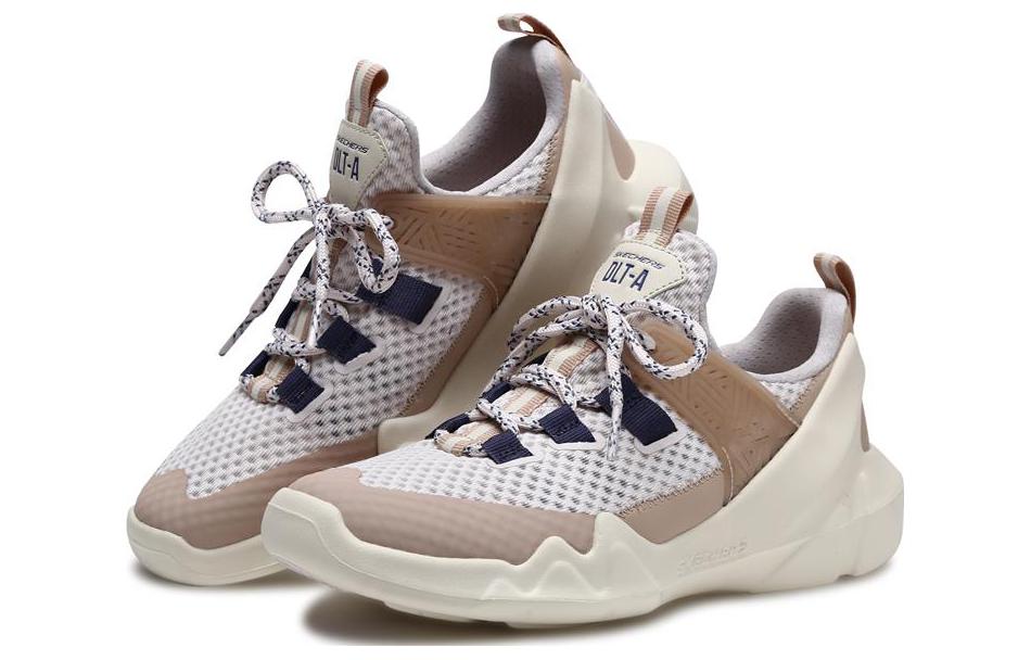 Lookbook Skechers Dlt-A ''Wit Bruin'' 66666104-MULT