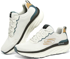 Shop Skechers Dlux Walker 低幫 跑步鞋 男款 白色