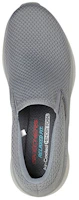 Shop Skechers D‘lux Walker Murlino 舒適 透氣 低筒 跑步鞋 男款 灰