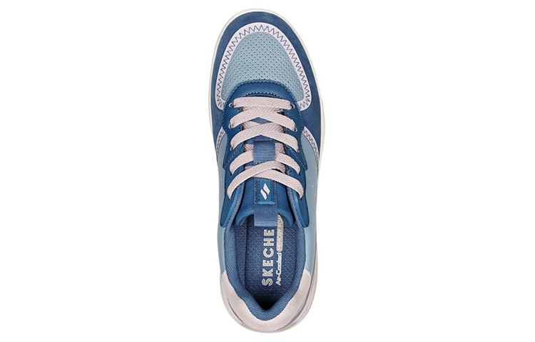 Shop Skechers Double Up ''Gloss Bloqué Bleu'' 177026-NVY
