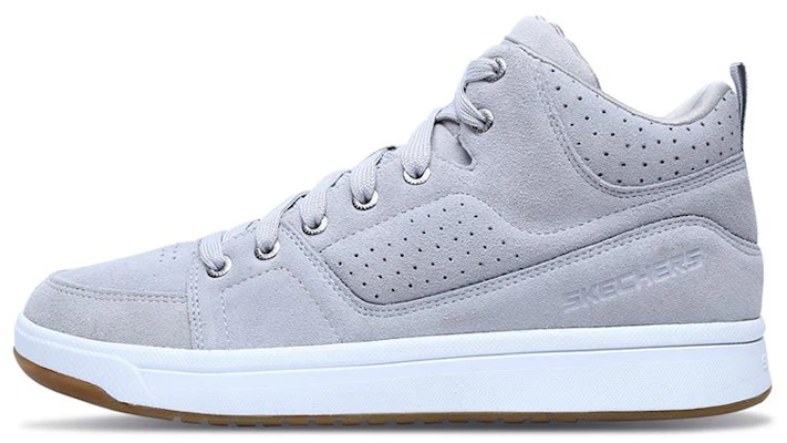 Skechers Downtown ''Gris Cuir Mi-Montante'' 52377-GRY Buy Skechers Downtown ''Gris Cuir Mi-Montante'' 52377-GRY