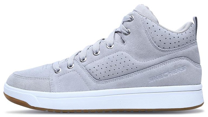 斯凯奇市区系列‘灰色皮革中帮’ 52377-GRY Buy 斯凯奇市区系列‘灰色皮革中帮’ 52377-GRY