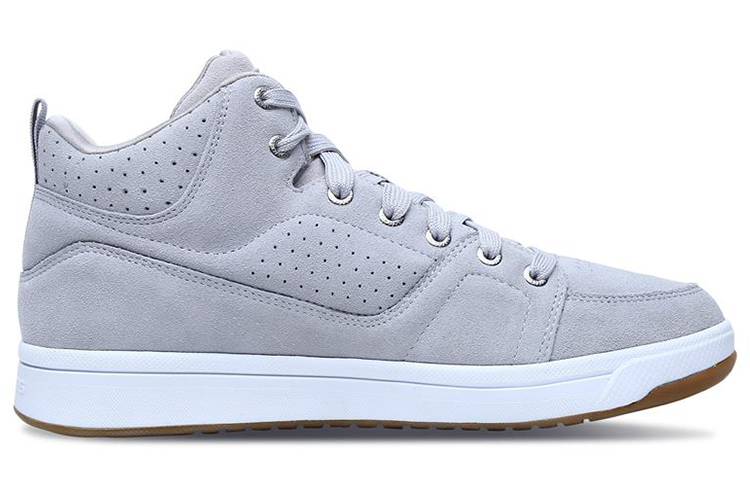 Order 斯凯奇市区系列‘灰色皮革中帮’ 52377-GRY