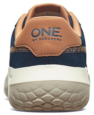 Skechers Downtown Ultra 'Biru-Coklat' 18543-NVTN Shop Skechers Downtown Ultra 'Biru-Coklat' 18543-NVTN