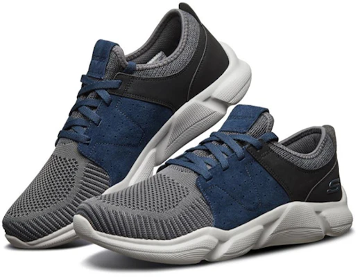 Skechers Drafter Azul/Negro/Gris 52947-NVCC Lookbook Skechers Drafter Azul/Negro/Gris 52947-NVCC