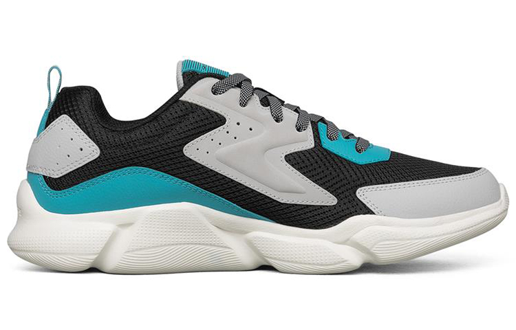 Order Skechers Drafter Sportschuhe Schwarz/Grau/Grün 232174-BKTQ