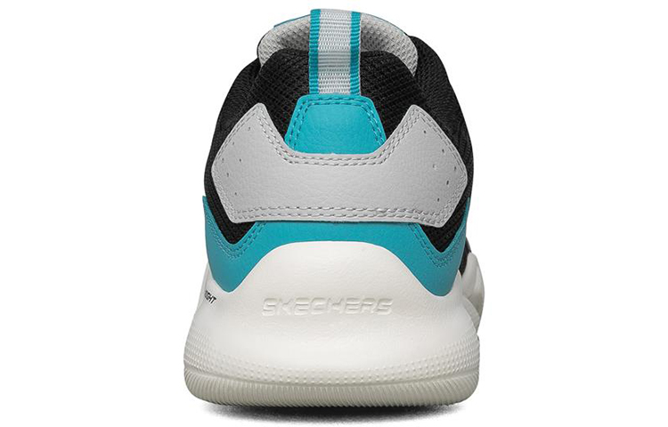 Shop Skechers Drafter Sportschuhe Schwarz/Grau/Grün 232174-BKTQ