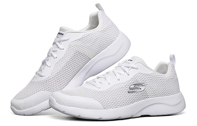 Lookbook 斯凯奇 Dynamight 2.0 '白银色' 666133-WHT