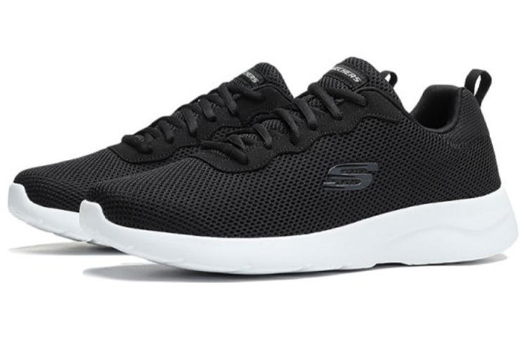 Shop Skechers Dynamight 2.0 低筒 跑步鞋 男款 黑白
