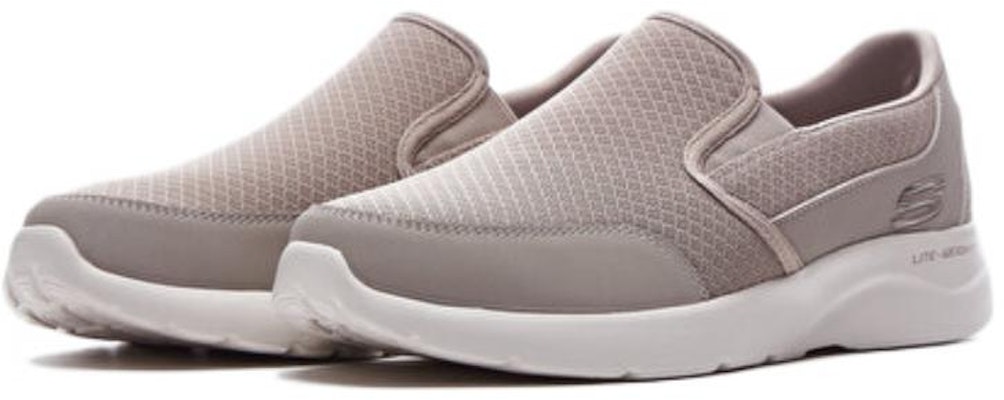 Skechers Dynamight系列 時尚 透氣輕便 低筒 運動休閒鞋 淺褐色 Lookbook Skechers Dynamight系列 時尚 透氣輕便 低筒 運動休閒鞋 淺褐色