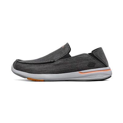 Skechers Elent 'Black Business Casual Slip-On'