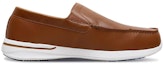 Order Skechers Elent 'Kasut Kasual Perniagaan Coklat Slip-On' 65486-TAN
