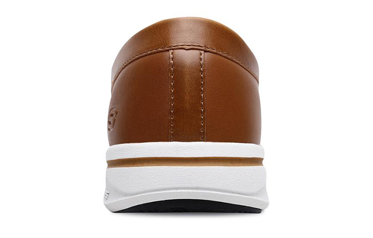 Shop Skechers Elent 'Brown Business Casual Slip-On' 65486-TAN