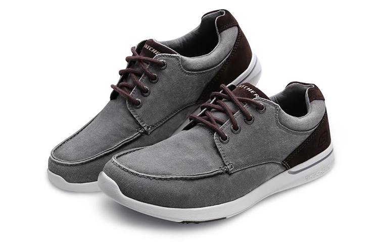 Lookbook Skechers Elent 'Charcoal Grey' 65494-CHAR