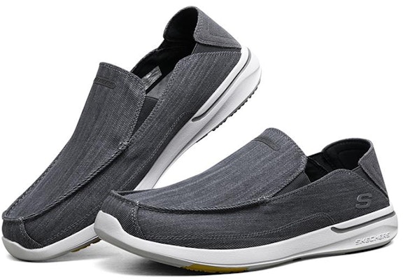 Skechers Elent 'Navy Business Slip-On' 204085-NVY Lookbook Skechers Elent 'Navy Business Slip-On' 204085-NVY