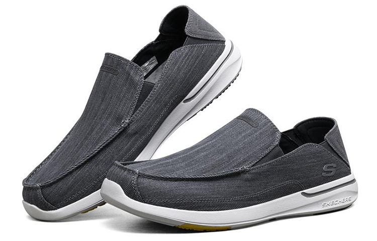 Lookbook Skechers Elent 'Navy Business Slip-On' 204085-NVY