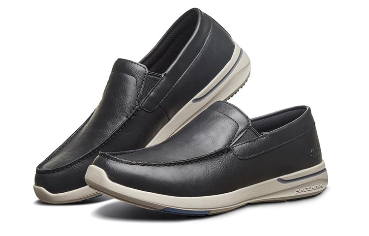 Lookbook Skechers Elent Slip-On 'Business Casual Black' 65486-BLK