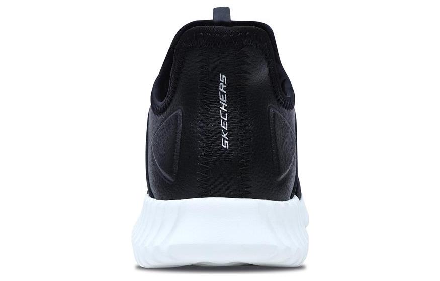 Lookbook Skechers Elite Flex 'Hitam Slip-On' 666036-BLK