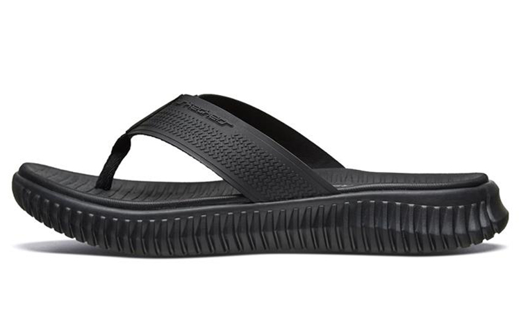 Skechers Elite Flex 'Black Thong' 51721-BBK