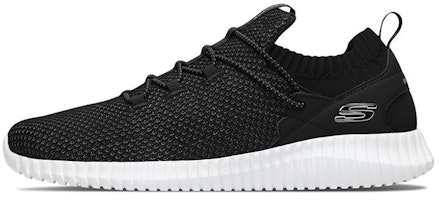 Skechers Elite Flex 'Black Trendy Versatile Low-Top Casual Running Shoe' 52527-BKW Skechers Elite Flex 'Black Trendy Versatile Low-Top Casual Running Shoe' 52527-BKW