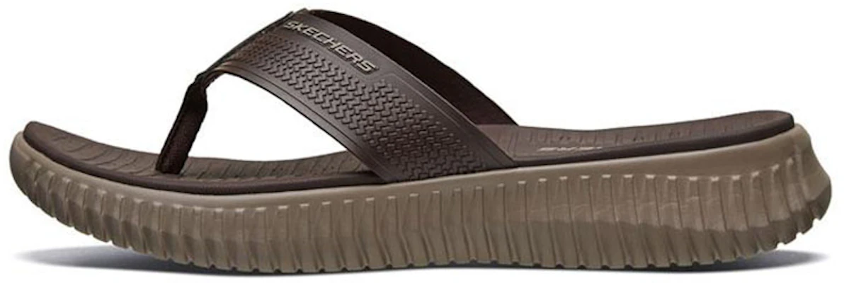 Skechers Elite Flex 'Brown Casual Flip-Flop' 51721-BRN Buy Skechers Elite Flex 'Brown Casual Flip-Flop' 51721-BRN