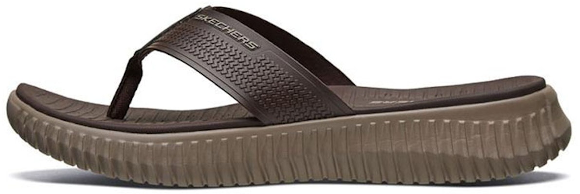 Skechers Elite Flex 'Brown Casual Flip-Flop' 51721-BRN Buy Skechers Elite Flex 'Brown Casual Flip-Flop' 51721-BRN