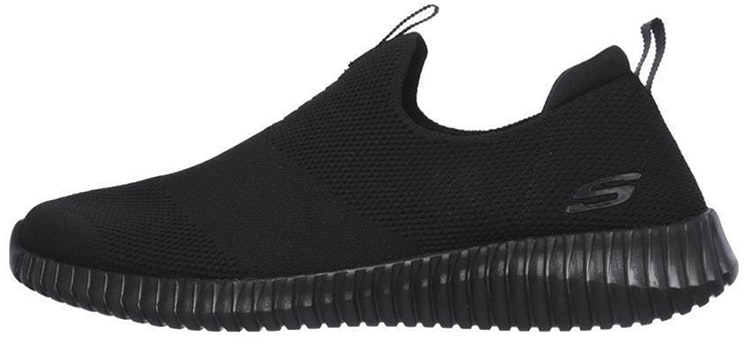skechers-elite-flex-comfort-durable-low-top-slip-on-black-52649-bbk