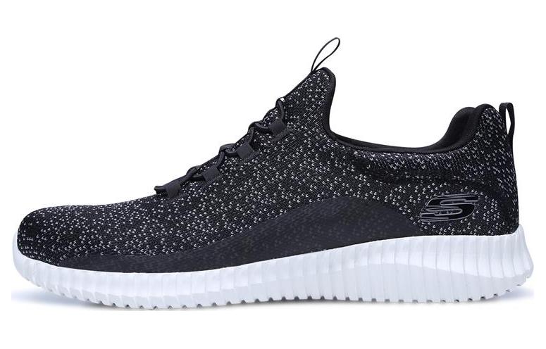 Skechers Elite Flex 'Muzzin Black White' 52641-BKW