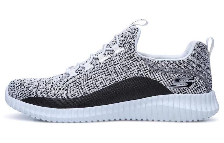 Skechers Elite Flex 'Muzzin Black White' 52641-WBK