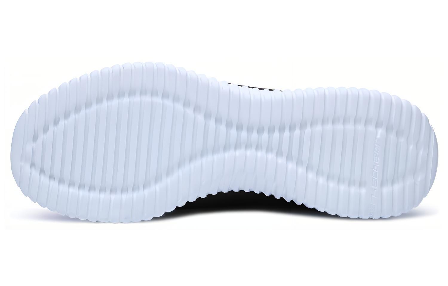 Shop Skechers Elite Flex 'Muzzin Black White' 52641-WBK