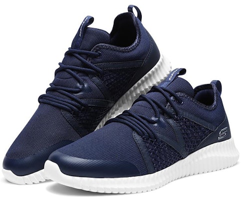 Skechers Elite Flex 'Biru Dongker' 52873-NVY Lookbook Skechers Elite Flex 'Biru Dongker' 52873-NVY