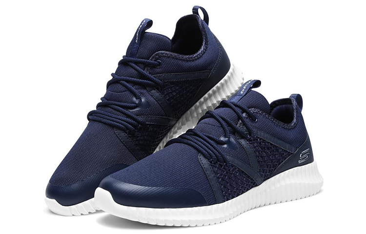 Lookbook Skechers Elite Flex 'Navy Blue' 52873-NVY
