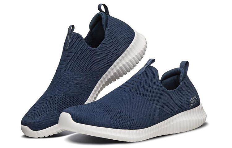 Lookbook Skechers Elite Flex ''Navy Blauw Wit'' 52649-NVY