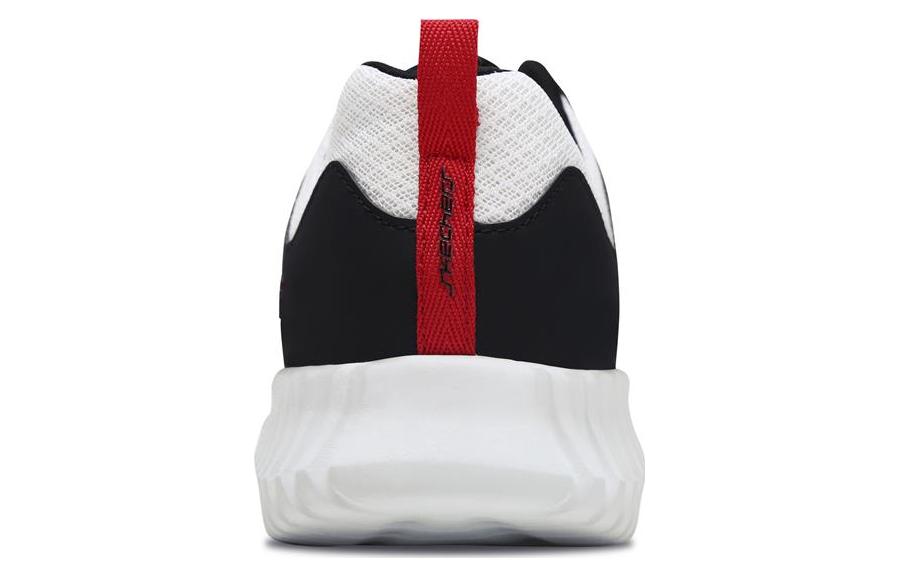 Shop Skechers Elite Flex 減震防滑耐磨 低幫 運動休閒鞋 白黑色