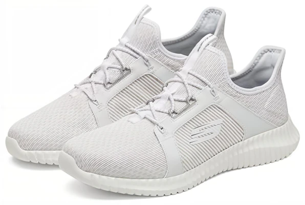 Skechers Elite Flex 'White Low-Top Casual' 52640-WHT Lookbook Skechers Elite Flex 'White Low-Top Casual' 52640-WHT