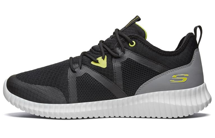 Skechers Elite Flex Black/Gray/White 666086-BKGY