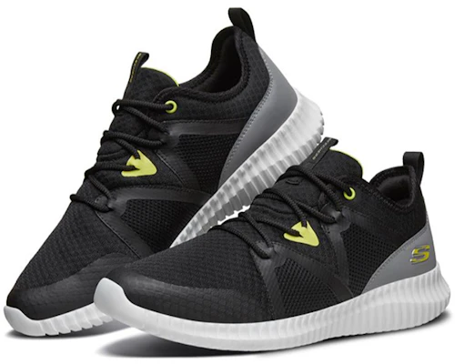Skechers Elite Flex Zwart/Grijs/Wit 666086-BKGY Lookbook Skechers Elite Flex Zwart/Grijs/Wit 666086-BKGY