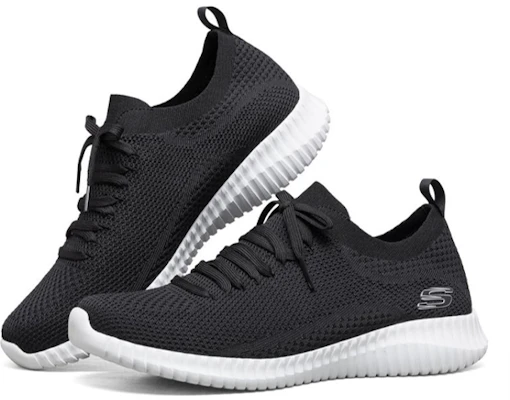 Skechers Elite Flex Zwart/Wit 52865-BKS Lookbook Skechers Elite Flex Zwart/Wit 52865-BKS