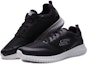 Lookbook Skechers Elite Flex Hitam/Putih/Kelabu 52863-BKGY