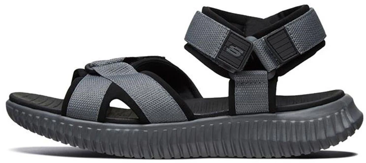 skechers-elite-flex-sandal-grey-black-51722-ccbk