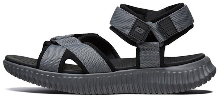Skechers Elite Flex Sandal 'Grey Black' 51722-CCBK Buy Skechers Elite Flex Sandal 'Grey Black' 51722-CCBK