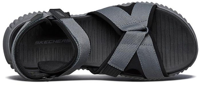 Skechers Elite Flex Sandal 'Kelabu Hitam' 51722-CCBK Shop Skechers Elite Flex Sandal 'Kelabu Hitam' 51722-CCBK